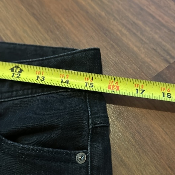 Free People Destroyed Ankle Raw Hem Skinny Jean-Black-Size 26-Distressed - Picture 11 of 13